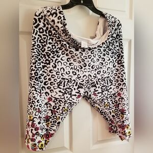 Brick Built Animal & Pansies Capris